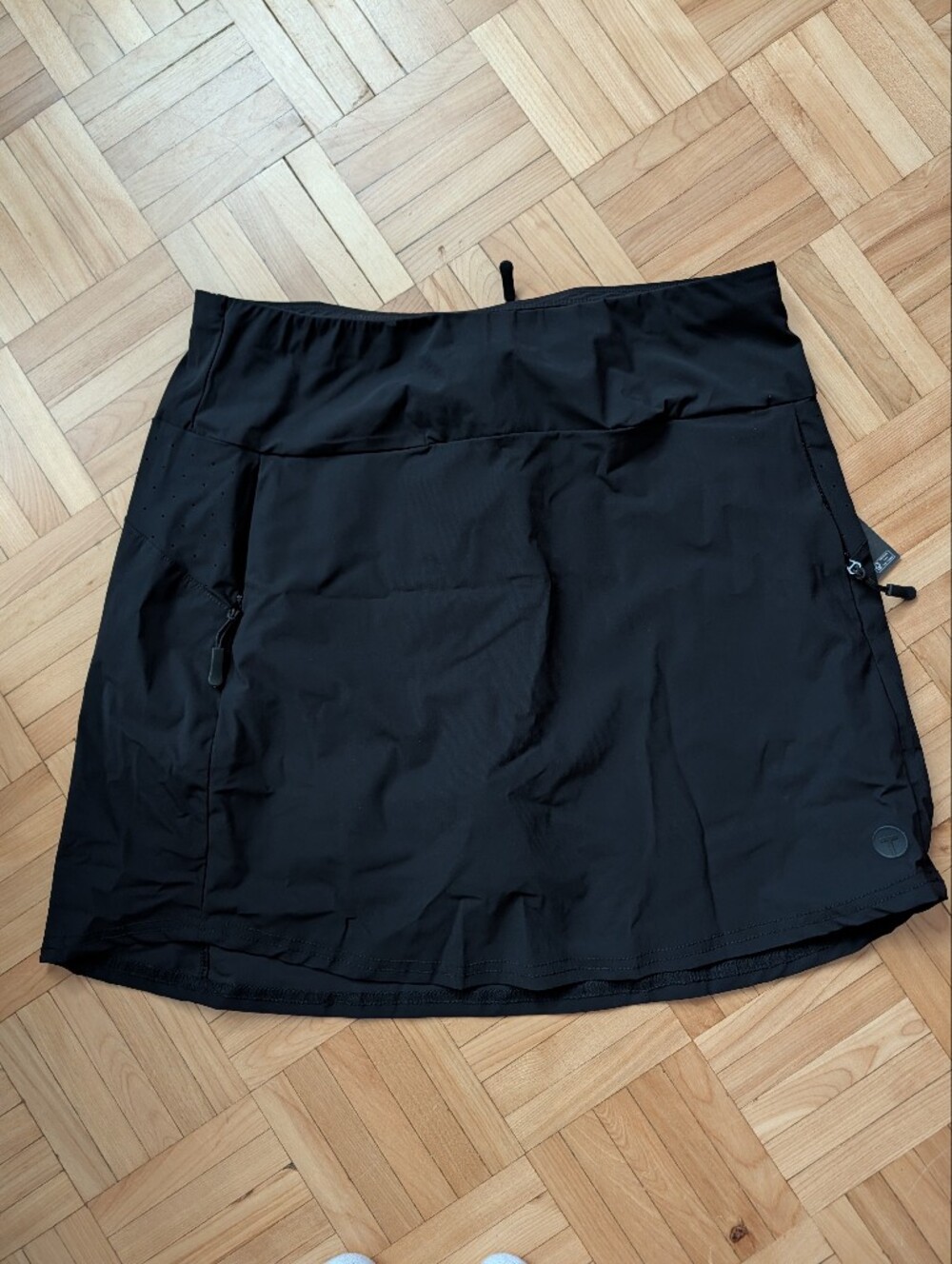 Tribal Sport Black Activewear Skort